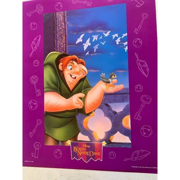 Disney Quasimodo Hunchback Of Notre Dame Poster - Picture 11 of 12